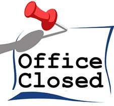 The Service Center will be closed on Friday, April 3.